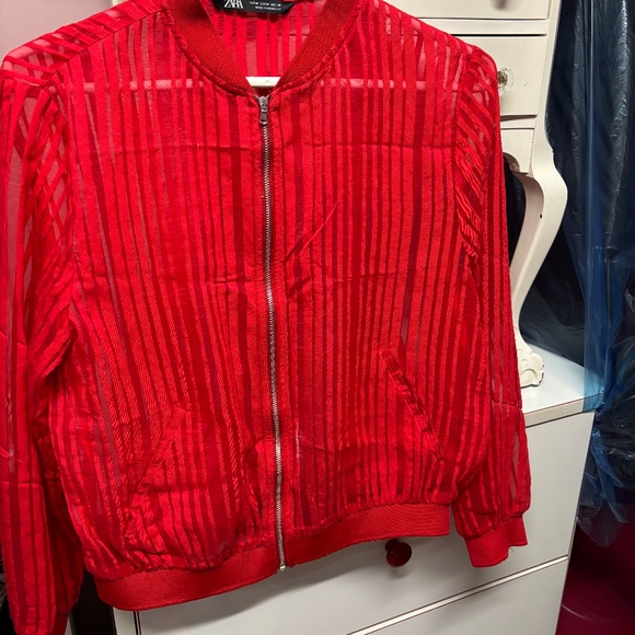 Zara red jacket - Picture 2 of 3